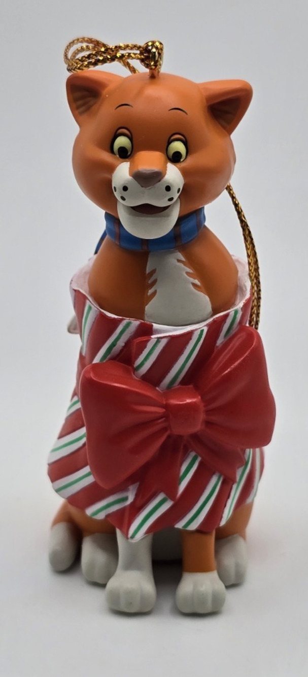 Disney Grolier Christmas Ornament Thomas O'Malley no box